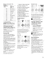 Preview for 19 page of Bosch 800 WFMC8400UC Operating Instructions Manual