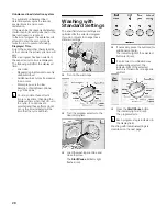 Preview for 20 page of Bosch 800 WFMC8400UC Operating Instructions Manual