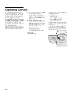 Preview for 32 page of Bosch 800 WFMC8400UC Operating Instructions Manual