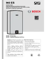 Предварительный просмотр 1 страницы Bosch 830ES Installation Manual