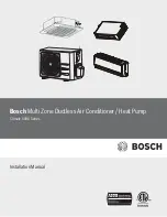 Preview for 1 page of Bosch 8733942703 Installation Manual