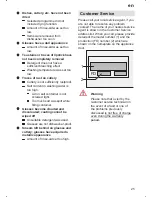 Preview for 25 page of Bosch 9000 035918  (8406 0) Instructions For Use Manual