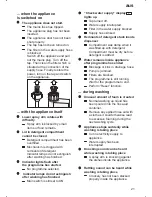 Предварительный просмотр 21 страницы Bosch 9000065778(8503) Instructions For Use Manual