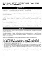 Preview for 3 page of Bosch 9000694032A Use & Care Manual