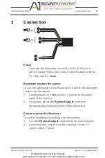 Preview for 9 page of Bosch A1 Security Cameras IR Illuminator 5000 Series Installation Note