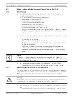 Preview for 58 page of Bosch Access Easy Controller 2.1 Hardware Installation Manual