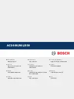 Bosch ACS 600 Attachments preview