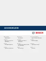 Bosch ACS 600 Attachments предпросмотр