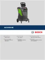 Preview for 1 page of Bosch ACS 863-OE Quick Start Manual