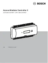 Preview for 1 page of Bosch ADS-AMC2-4R4CF Installation Manual