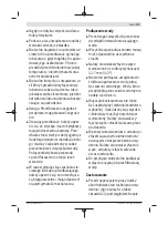 Предварительный просмотр 119 страницы Bosch Advanced Aquatak 150 Original Instructions Manual