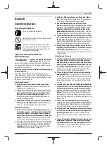 Предварительный просмотр 3 страницы Bosch Advanced HedgeCut 36 Original Instructions Manual
