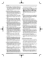 Предварительный просмотр 4 страницы Bosch Advanced HedgeCut 36 Original Instructions Manual