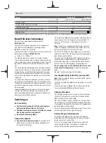 Предварительный просмотр 16 страницы Bosch Advanced HedgeCut 36 Original Instructions Manual