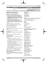 Preview for 19 page of Bosch Advanced HedgeCut 36 Original Instructions Manual