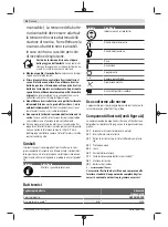 Предварительный просмотр 52 страницы Bosch Advanced HedgeCut 36 Original Instructions Manual