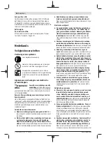 Предварительный просмотр 58 страницы Bosch Advanced HedgeCut 36 Original Instructions Manual