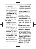 Предварительный просмотр 59 страницы Bosch Advanced HedgeCut 36 Original Instructions Manual
