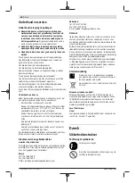 Предварительный просмотр 66 страницы Bosch Advanced HedgeCut 36 Original Instructions Manual
