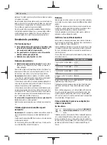 Предварительный просмотр 140 страницы Bosch Advanced HedgeCut 36 Original Instructions Manual