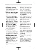 Предварительный просмотр 232 страницы Bosch Advanced HedgeCut 36 Original Instructions Manual