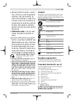 Preview for 259 page of Bosch Advanced HedgeCut 36 Original Instructions Manual