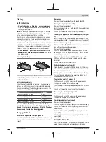 Предварительный просмотр 19 страницы Bosch AdvancedDrill 18 Original Instructions Manual