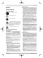 Предварительный просмотр 3 страницы Bosch AdvancedHedgeCut 65 Original Instructions Manual