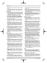 Предварительный просмотр 10 страницы Bosch AdvancedHedgeCut 65 Original Instructions Manual