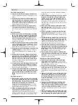 Предварительный просмотр 16 страницы Bosch AdvancedHedgeCut 65 Original Instructions Manual