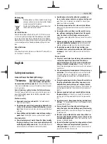 Предварительный просмотр 15 страницы Bosch AdvancedImpact 18 QuickSnap Original Instructions Manual