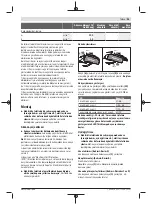 Предварительный просмотр 95 страницы Bosch AdvancedImpact 18 QuickSnap Original Instructions Manual