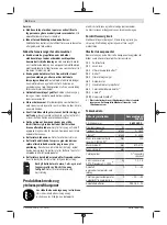 Preview for 54 page of Bosch AdvancedImpactDrive 18 Original Instructions Manual