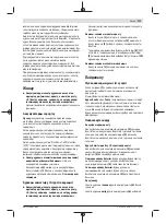 Preview for 113 page of Bosch AdvancedImpactDrive 18 Original Instructions Manual