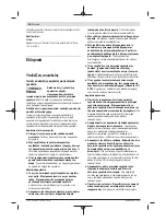 Preview for 21 page of Bosch AdvancedOrbit 18 Original Instructions Manual