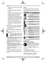 Предварительный просмотр 6 страницы Bosch AdvancedShear 18V-10 Operating Instructions Manual