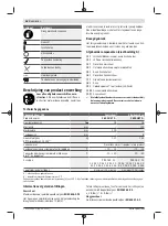 Предварительный просмотр 46 страницы Bosch AdvancedShear 18V-10 Operating Instructions Manual