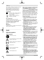 Предварительный просмотр 158 страницы Bosch AdvancedShear 18V-10 Operating Instructions Manual