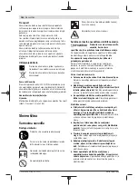 Предварительный просмотр 164 страницы Bosch AdvancedShear 18V-10 Operating Instructions Manual