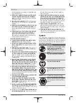 Preview for 12 page of Bosch AdvancedTableCut 52 Original Instructions Manual