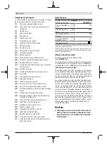 Предварительный просмотр 42 страницы Bosch AdvancedTableCut 52 Original Instructions Manual