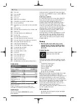 Предварительный просмотр 126 страницы Bosch AdvancedTableCut 52 Original Instructions Manual