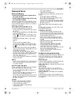 Preview for 13 page of Bosch AdvancedVac 20 Original Instructions Manual