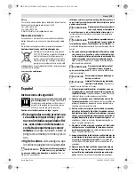 Preview for 25 page of Bosch AdvancedVac 20 Original Instructions Manual