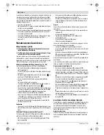 Preview for 40 page of Bosch AdvancedVac 20 Original Instructions Manual