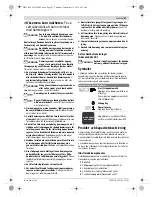 Preview for 51 page of Bosch AdvancedVac 20 Original Instructions Manual