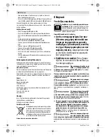 Preview for 64 page of Bosch AdvancedVac 20 Original Instructions Manual