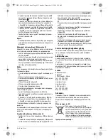 Preview for 69 page of Bosch AdvancedVac 20 Original Instructions Manual