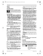 Preview for 70 page of Bosch AdvancedVac 20 Original Instructions Manual