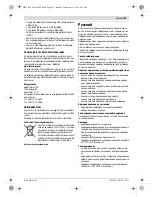 Preview for 95 page of Bosch AdvancedVac 20 Original Instructions Manual